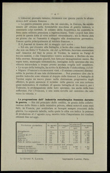 Documenti della guerra : bollettino d'informazioni pubblicato dalla Camera di commercio di Parigi